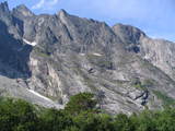 Ściana Trolli (Trollveggen) niedaleko Andalsnes