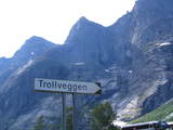 Ściana Trolli (Trollveggen) niedaleko Andalsnes