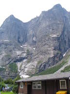 Ściana Trolli (Trollveggen) niedaleko Andalsnes