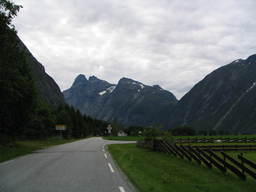 Drodga do Drabiny Trolli (Trollstigen) niedaleko Andalsnes