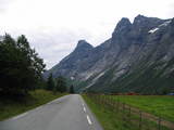 Drodga do Drabiny Trolli (Trollstigen) niedaleko Andalsnes