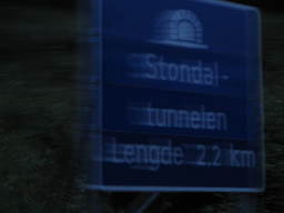 Tunel Stondal na drodze 51 do Hol