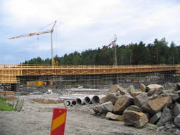 Budowa autostrady w Szwecji