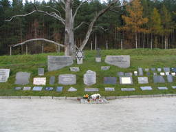Ściana śmierci w obozie Gross-Rosen
