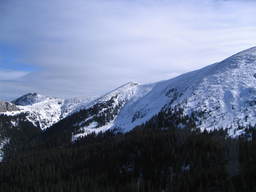 Tatry z kolejki na Kasprowy Wierch