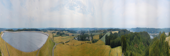 Panorama z Kaszubskiego Oka