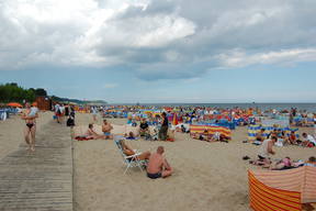 Plaża we Władysławowie