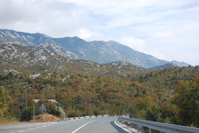 Droga E65 z Rijeki do Zadaru