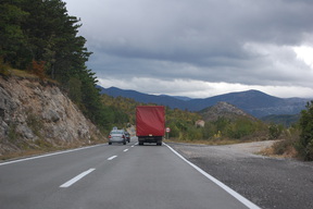 Droga E71 ze Splitu do Zagrzebia