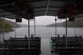 Jeziora Plitwickie w Deszczu..