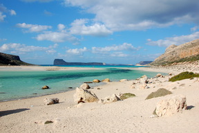 Plaża Balos na przylądku Gramvousa