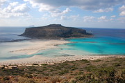 Plaża Balos na przylądku Gramvousa