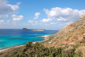 Plaża Balos na przylądku Gramvousa