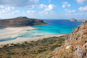 Plaża Balos na przylądku Gramvousa