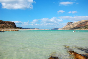 Plaża Balos na przylądku Gramvousa