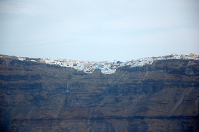 Fira z wulkanu Nea Kameni