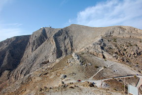 Przełęcz pomiędzy Kamari a Perissą