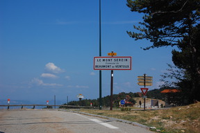 Podjazd na Mt Ventoux