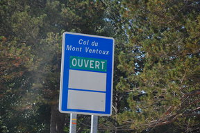 Podjazd na Mt Ventoux