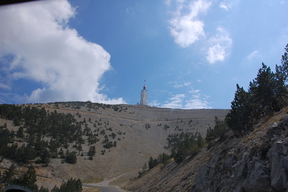 Podjazd na Mt Ventoux