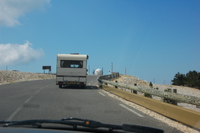 Podjazd na Mt Ventoux