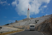 Podjazd na Mt Ventoux