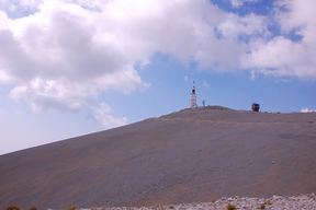 Zjazd z Mt Ventoux