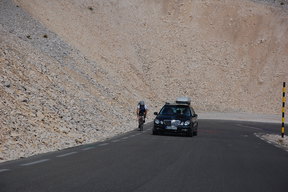 Zjazd z Mt Ventoux