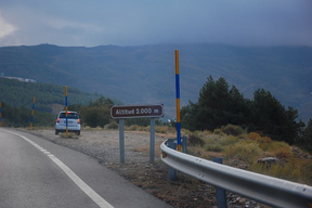 Droga z Granady do Sierra Nevada