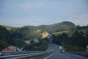 Droga z Bilbao do Francji