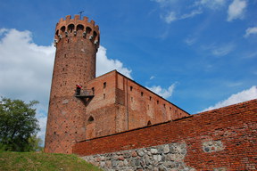 Zamek krzyżacki w Świeciu.