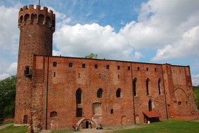 Zamek krzyżacki w Świeciu.