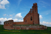 Zamek krzyżacki w Radzyniu Chełmińskim.