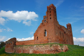 Zamek krzyżacki w Radzyniu Chełmińskim.