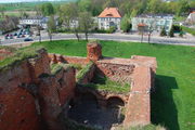 Zamek krzyżacki w Radzyniu Chełmińskim.