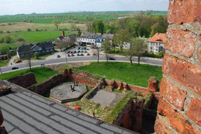 Zamek krzyżacki w Radzyniu Chełmińskim.