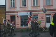 Pochód z okazji 3 maja w Nakle nad Notecią.