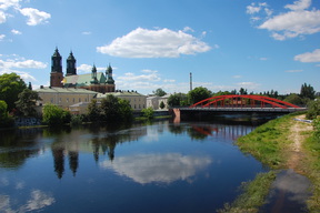 Katedra i Most Cybiński.