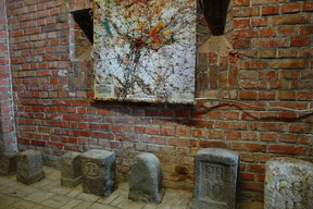 Kamienie forteczne w Forcie IVa.