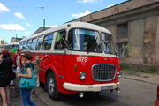 Autobus Jelcz RTO 043 z doczepką PO1 (#1679+#1813).