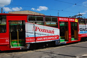 Tramwaj Konstal 105Na (#126+#125).