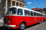 Autobus Jelcz RTO 043 z doczepką PO1 (#1679+#1813).