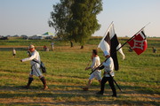 Chorągiew Zakonu krzyżackiego.