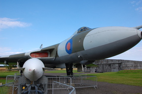 Avro Vulcan w Muzeum Lotnictwa