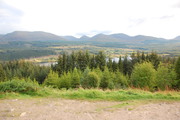 Punkt widokowy nad jeziorem Loch Garry