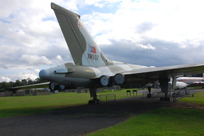 Avro Vulcan w Muzeum Lotnictwa