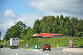 Pomnik TGV w Belfort