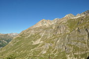 Droga D902 z Val dIsere na przełęcz Iseran