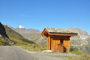 Droga D902 z Val dIsere na przełęcz Iseran