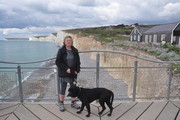 Asia Marszalec w Birling Gap